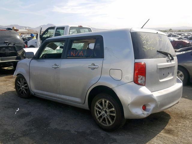 JTLZE4FE0B1127738 - 2011 TOYOTA SCION XB 银色 照片 3