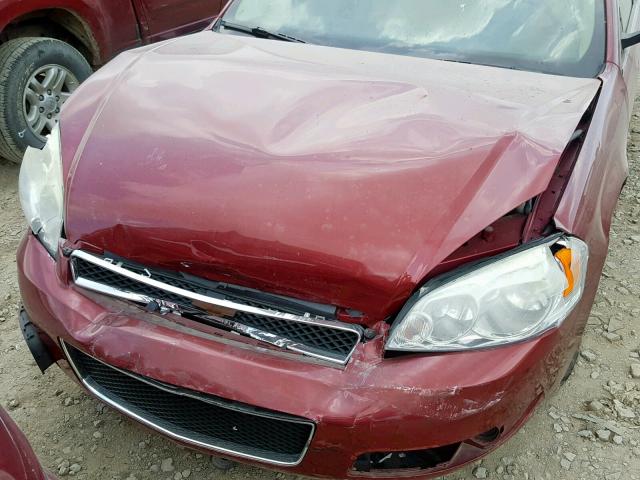 2G1WD58CX79330425 - 2007 CHEVROLET IMPALA SUP 红色 照片 7