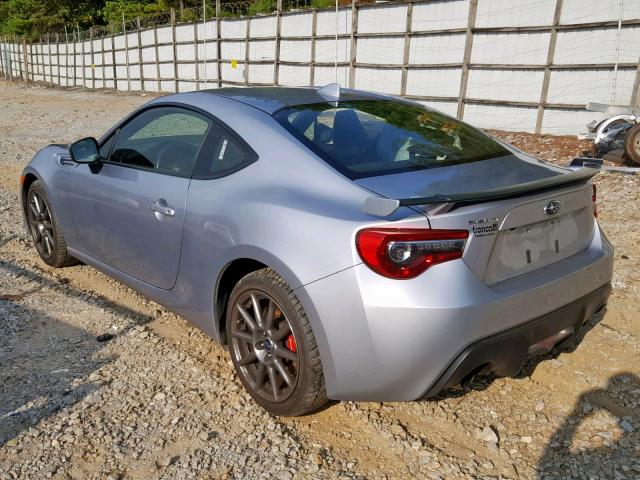 JF1ZCAC12H9605157 - 2017 SUBARU BRZ 2.0 LI SILVER photo 3