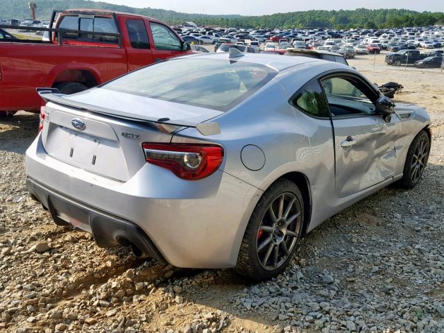 JF1ZCAC12H9605157 - 2017 SUBARU BRZ 2.0 LI SILVER photo 4