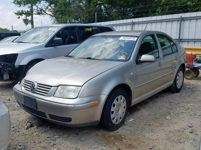 3VWRA69M64M100052 - 2004 VOLKSWAGEN JETTA GL BEIGE photo 2