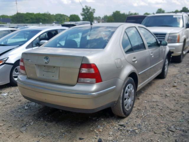 3VWRA69M64M100052 - 2004 VOLKSWAGEN JETTA GL BEIGE photo 4