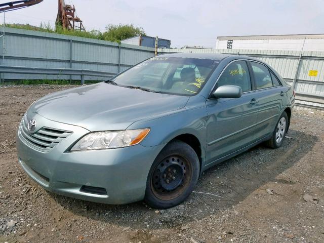 4T4BE46K19R132234 - 2009 TOYOTA CAMRY BASE BLUE photo 2