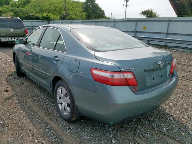 4T4BE46K19R132234 - 2009 TOYOTA CAMRY BASE BLUE photo 3