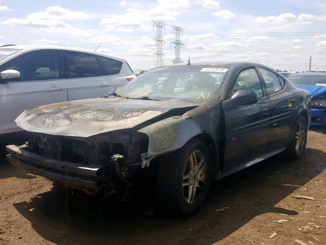 2G2WR524951237633 - 2005 PONTIAC GRAND PRIX BLACK photo 2