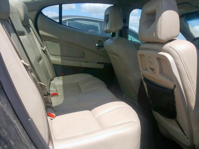 2G2WR524951237633 - 2005 PONTIAC GRAND PRIX BLACK photo 6