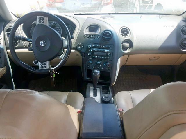 2G2WR524951237633 - 2005 PONTIAC GRAND PRIX BLACK photo 9