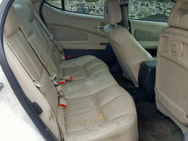 2G2WR524351321544 - 2005 PONTIAC GRAND PRIX WHITE photo 6