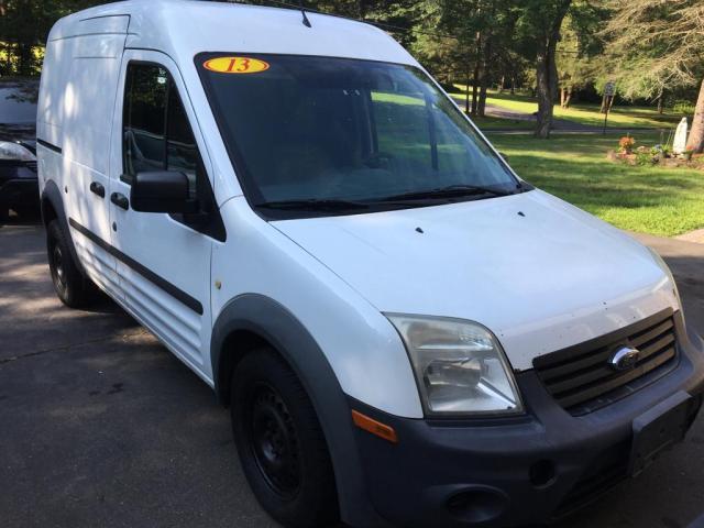 NM0LS7AN9DT172779 - 2013 FORD TRANSIT CO WHITE photo 1