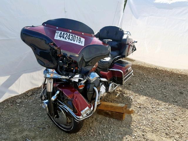 1HD1FCR17SY602042 - 1995 HARLEY-DAVIDSON FLHTCUI BURGUNDY photo 2