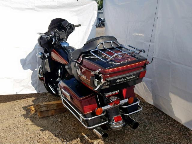 1HD1FCR17SY602042 - 1995 HARLEY-DAVIDSON FLHTCUI BURGUNDY photo 3