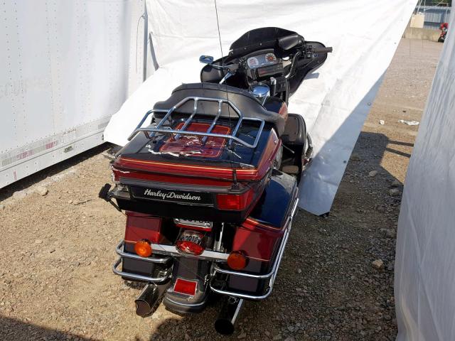 1HD1FCR17SY602042 - 1995 HARLEY-DAVIDSON FLHTCUI BURGUNDY photo 4