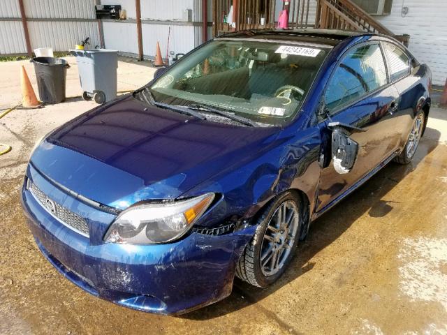 JTKDE177X60091646 - 2006 TOYOTA SCION TC ლურჯი ფოტო 2