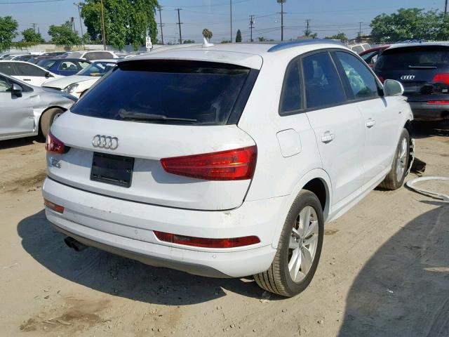 WA1BCCFSXJR002565 - 2018 AUDI Q3 PREMIUM WHITE photo 4