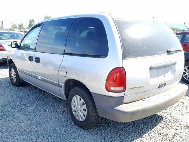 2C4GJ2533YR716855 - 2000 CHRYSLER VOYAGER SILVER photo 3