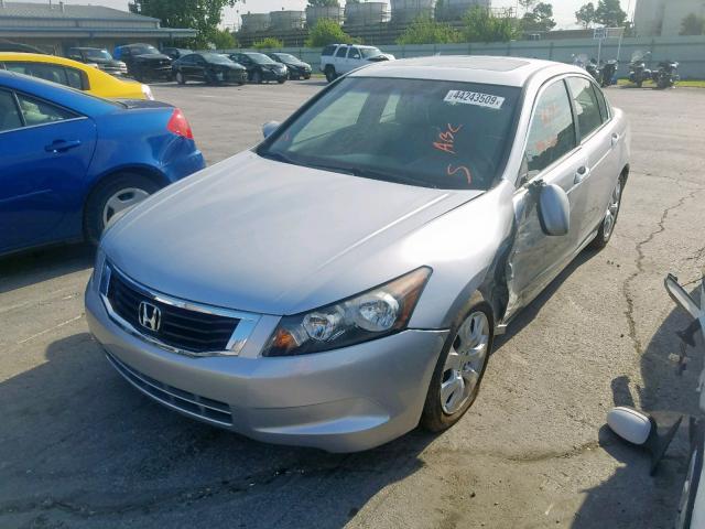 1HGCP26879A102597 - 2009 HONDA ACCORD EXL SILVER photo 2