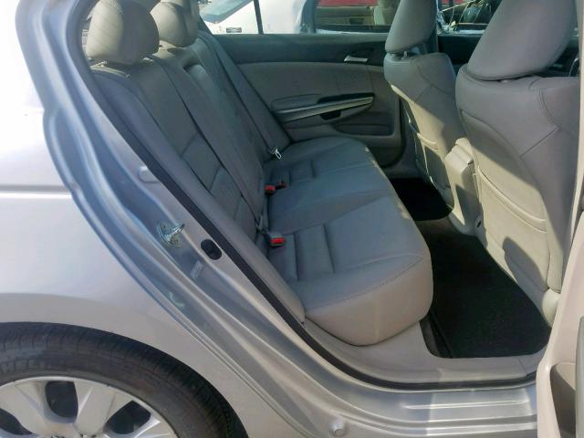 1HGCP26879A102597 - 2009 HONDA ACCORD EXL SILVER photo 6