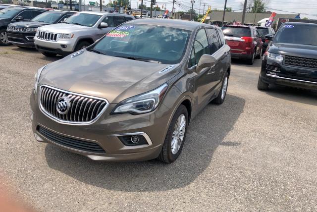 LRBFXASA9HD038752 - 2017 BUICK ENVISION P BROWN photo 2