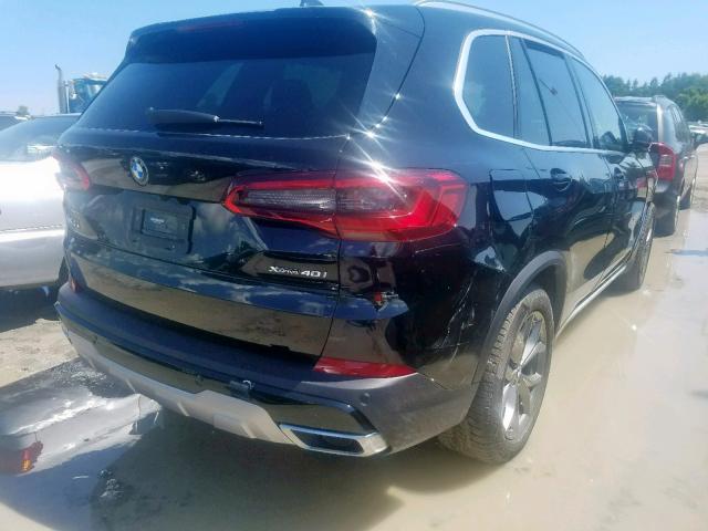 5UXCR6C53KLK79652 - 2019 BMW X5 XDRIVE4 BLACK photo 4