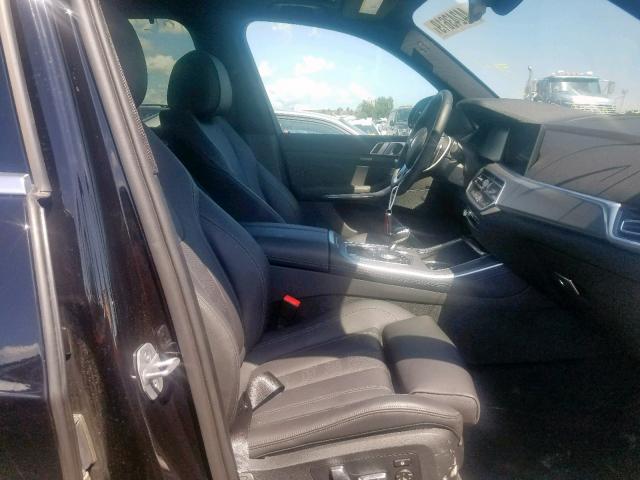 5UXCR6C53KLK79652 - 2019 BMW X5 XDRIVE4 BLACK photo 5