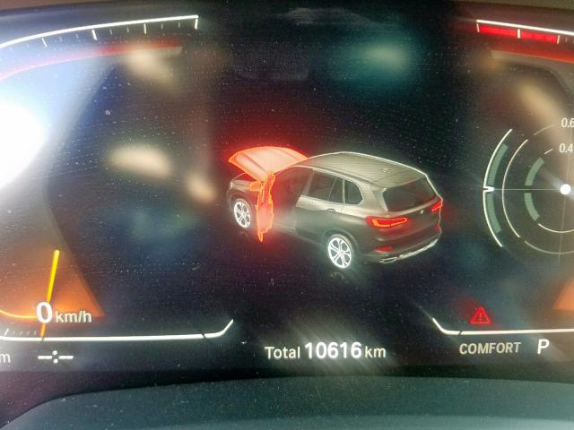 5UXCR6C53KLK79652 - 2019 BMW X5 XDRIVE4 BLACK photo 8