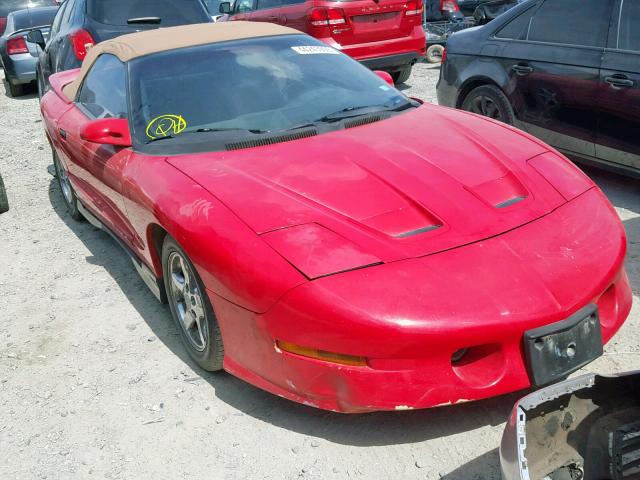 2G2FV32P4S2214020 - 1995 PONTIAC FIREBIRD F RED photo 1