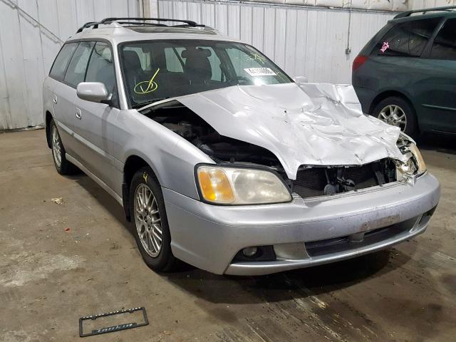 4S3BH625047301961 - 2004 SUBARU LEGACY L S SILVER photo 1