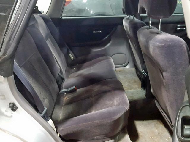 4S3BH625047301961 - 2004 SUBARU LEGACY L S SILVER photo 6