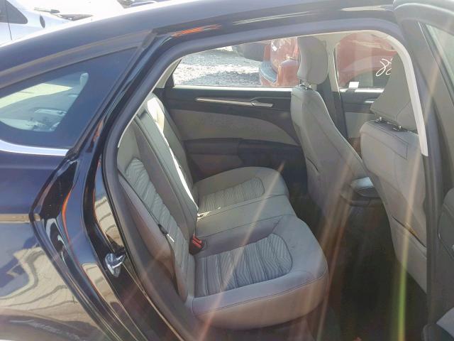 3FA6P0G70GR273111 - 2016 FORD FUSION S BLACK photo 6