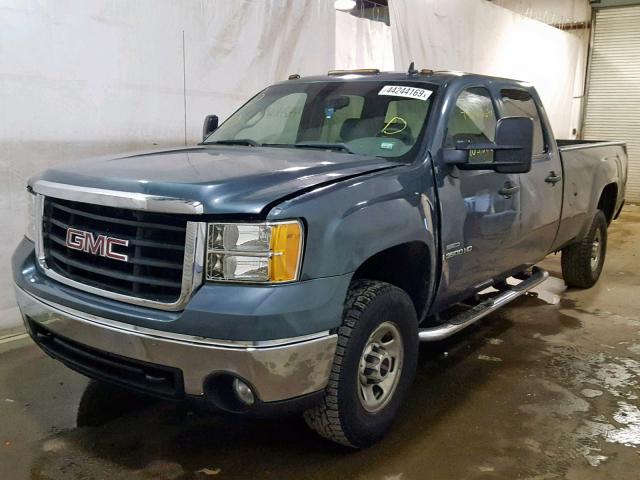 1GTHK73679F140613 - 2009 GMC SIERRA K35 BLUE photo 2