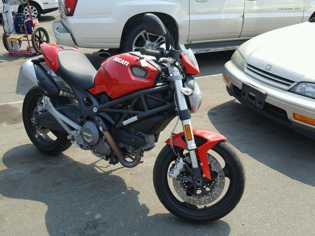 ZDM1RADN7BB040142 - 2011 DUCATI MONSTER 69 RED photo 1