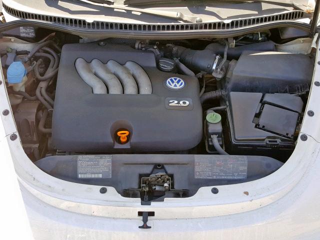 3VWCC21C0YM426611 - 2000 VOLKSWAGEN NEW BEETLE თეთრი ფოტო 7