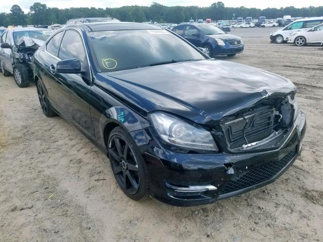 WDDGJ4HB4DF940965 - 2013 MERCEDES-BENZ C 250 BLACK photo 1