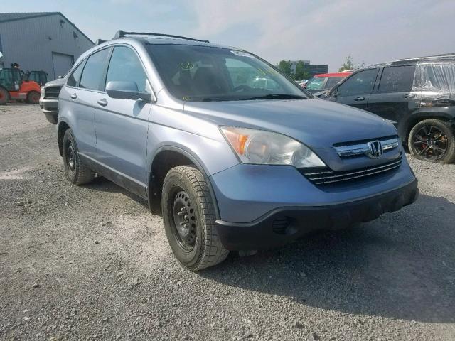 5J6RE48798L815500 - 2008 HONDA CR-V EXL BLUE photo 1