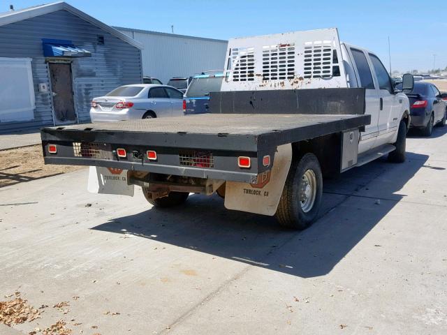 1FTSW31F41ED72392 - 2001 FORD F350 SRW S WHITE photo 4