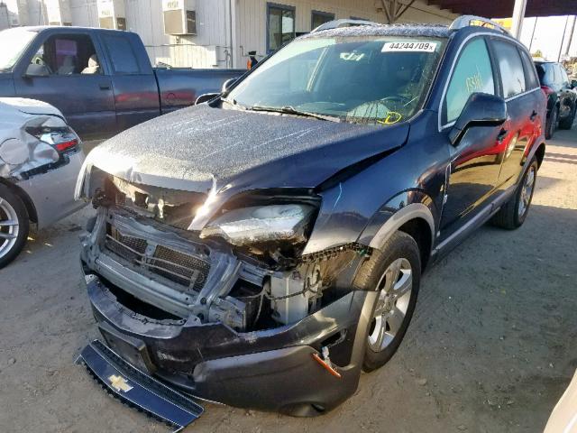 3GNAL2EK8ES606106 - 2014 CHEVROLET CAPTIVA LS შავი ფოტო 2