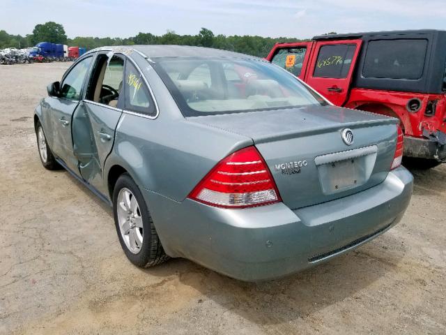 1MEFM40145G627716 - 2005 MERCURY MONTEGO LU GREEN photo 3