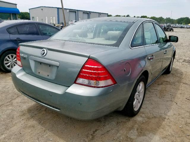 1MEFM40145G627716 - 2005 MERCURY MONTEGO LU GREEN photo 4