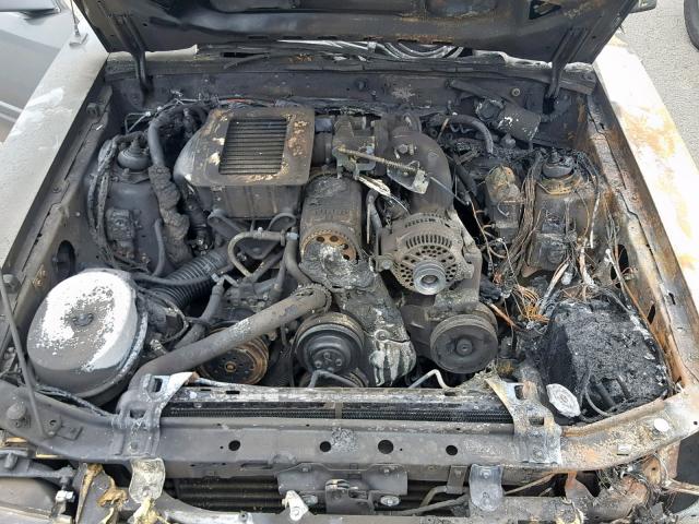 1FABP28T0GF231816 - 1986 FORD MUSTANG SV BURN photo 7