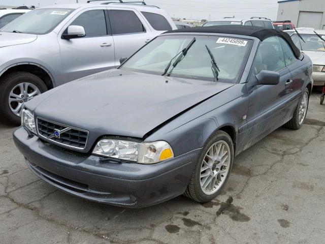 YV1NC62D14J043160 - 2004 VOLVO C70 HPT GRAY photo 2