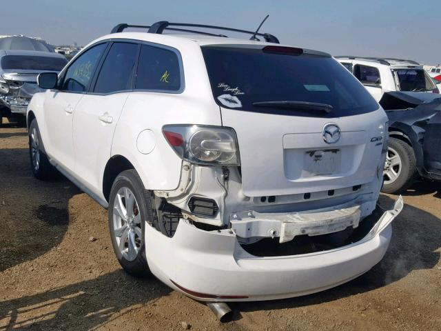 JM3ER4WL7A0302799 - 2010 MAZDA CX-7 WHITE photo 3