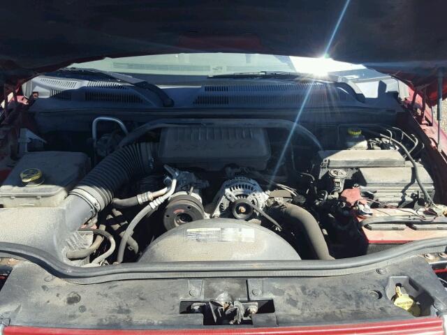 1J8HG48K96C342624 - 2006 JEEP COMMANDER RED photo 7