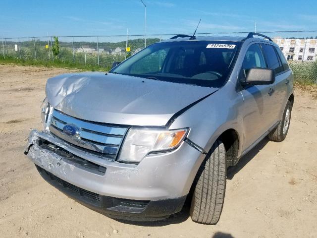 2FMDK3GC1ABA65285 - 2010 FORD EDGE SE GRAY photo 2