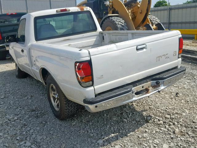 4F4YR12C6YTM24578 - 2000 MAZDA B2500 WHITE photo 3