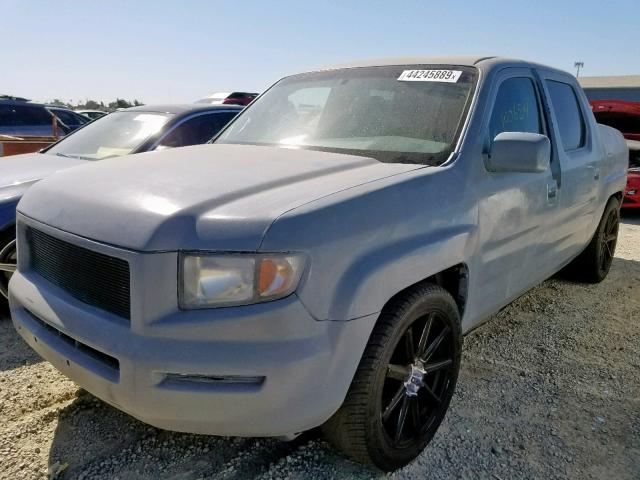 2HJYK16248H506672 - 2008 HONDA RIDGELINE GRAY photo 2