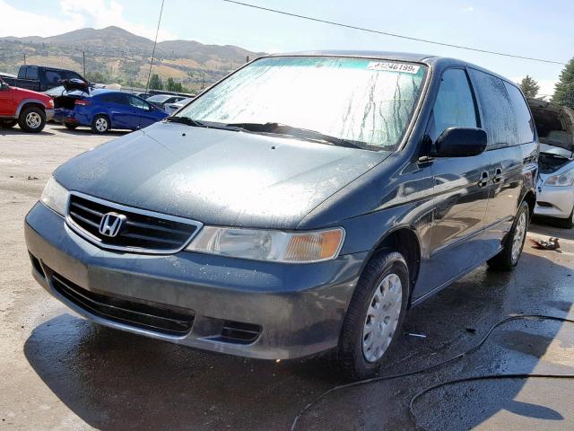 5FNRL18583B136077 - 2003 HONDA ODYSSEY LX CHARCOAL photo 2