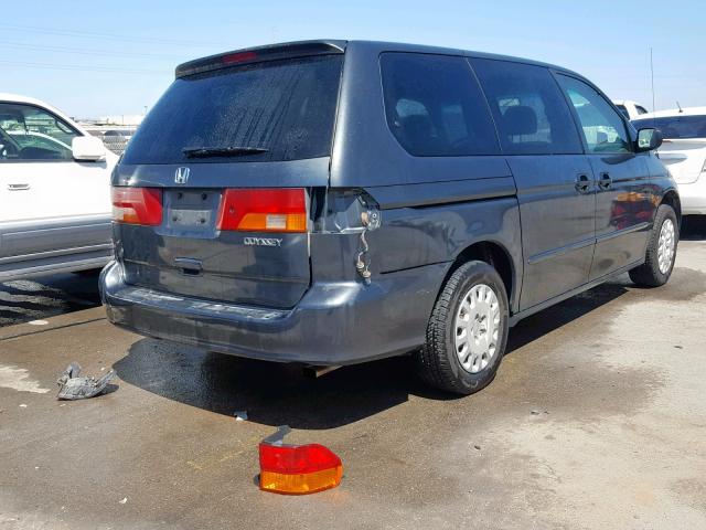 5FNRL18583B136077 - 2003 HONDA ODYSSEY LX CHARCOAL photo 4