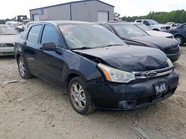 1FAHP36N09W255492 - 2009 FORD FOCUS SES BLACK photo 1