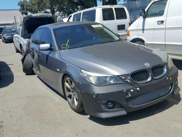 WBANW53508CT49966 - 2008 BMW 550 I GRAY photo 1