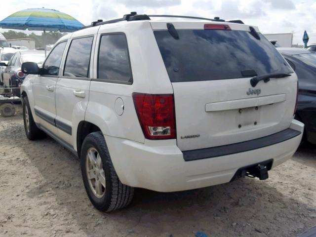 1J4HS48N66C210334 - 2006 JEEP GRAND CHER WHITE photo 3